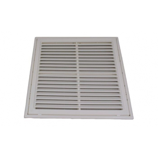 Ventilační mřížka bílá 25x25