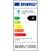 LED pásik 5 metrov - RGB+BIELÁ