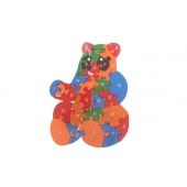 Vzdělávací drevené puzzle koala var.2